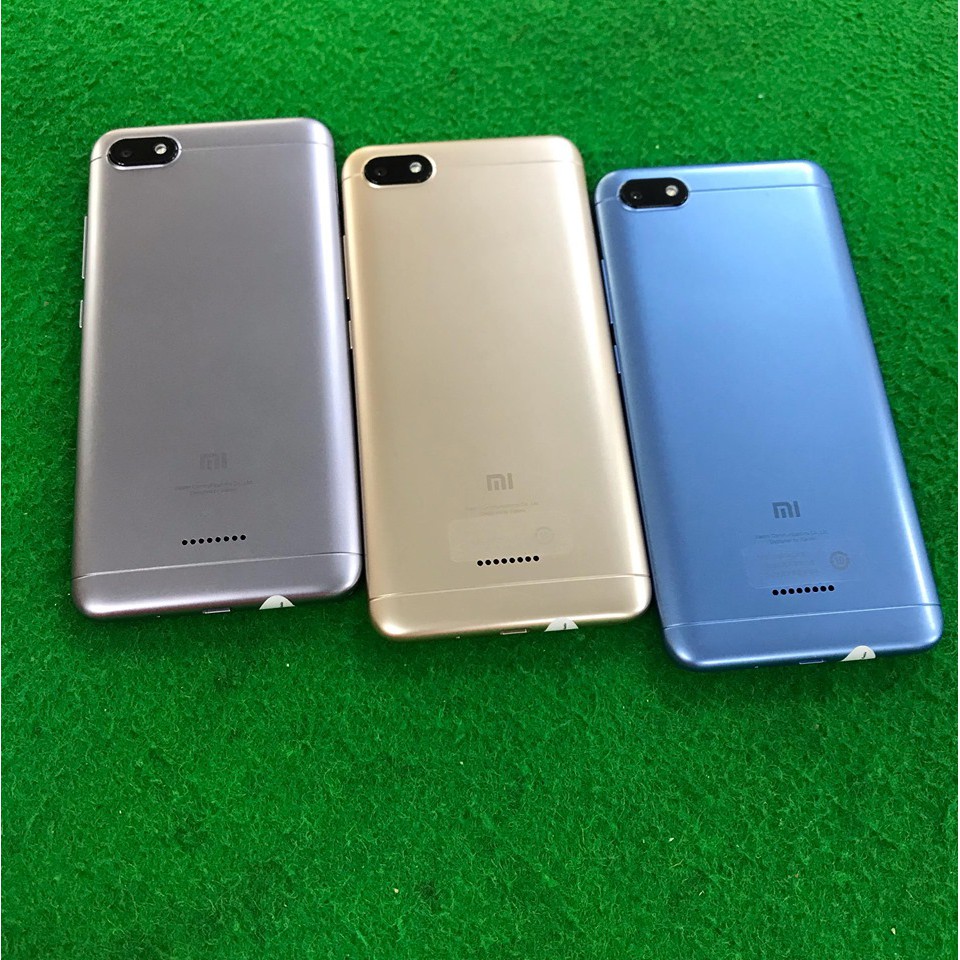 Điện thoại Xiaomi Redmi 6A 2sim Ram 3/32G , ram 2/16 giá rẻ full chức năng, zin cũ có tiếng việt + chplay đầy đủ