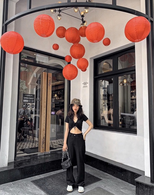 Quần tây HeartBurn đen (Black Trousers)