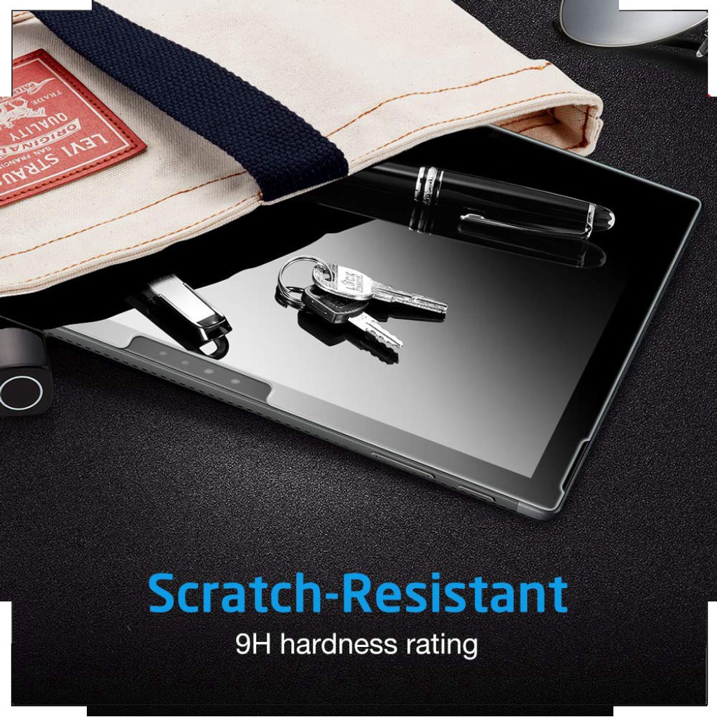 HOT -   Bộ kính cường lực+dán lưng Surface Pro 4, 5 , 6 ,7 chính hãng JRC - macbookstore9