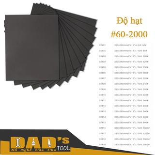 Bộ 10 tờ giấy nhám ướt 230x280mm - tolsen
