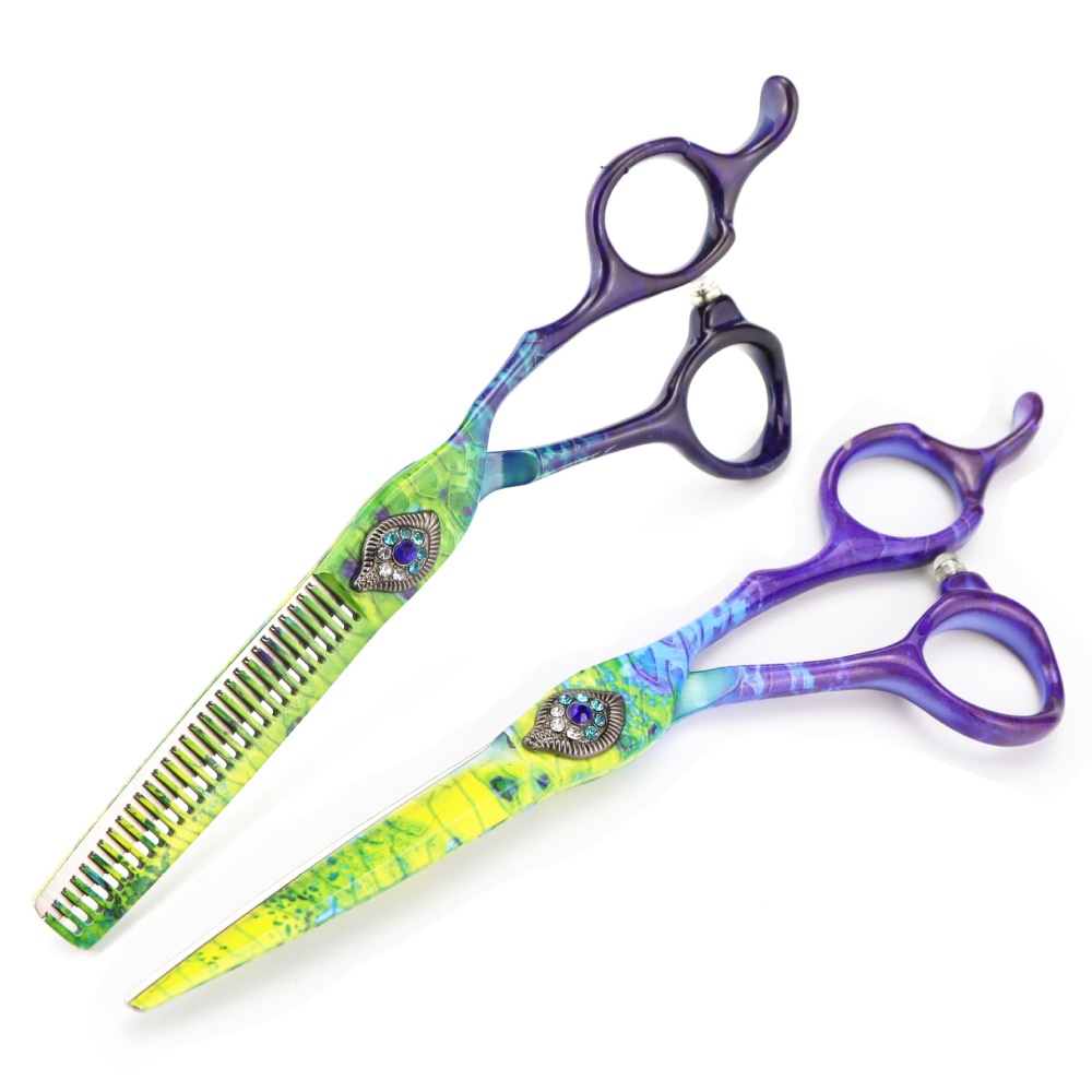 Kéo Cắt Tóc 6.0 Inch Bằng Gốm Sứ Màu Sắc Tùy Chọn