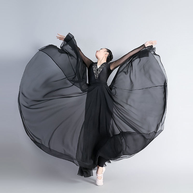 Chân Váy Múa Cột Dây Một Mảnh 720 Độ Kiểu Cổ Điển Thanh Lịch Cho Bạn Gái