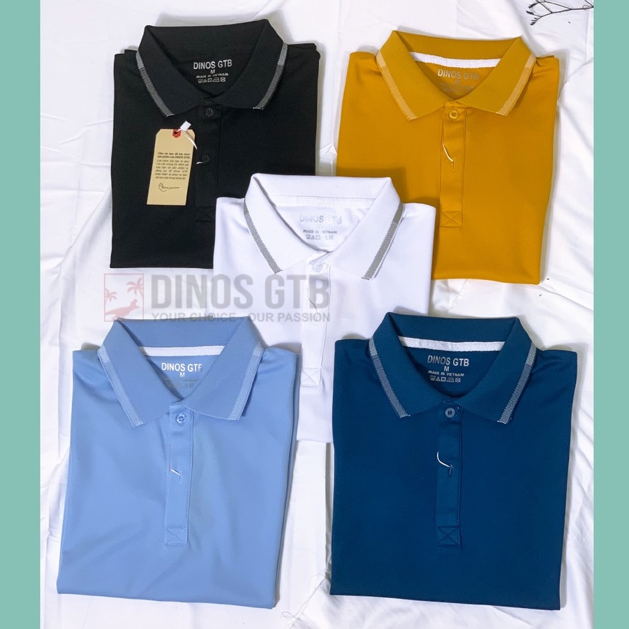 Áo Thun Polo Nữ Có Cổ Tay Ngắn Đủ Màu Vải Bamboo Cotton, Áo Thun Đồng Phục