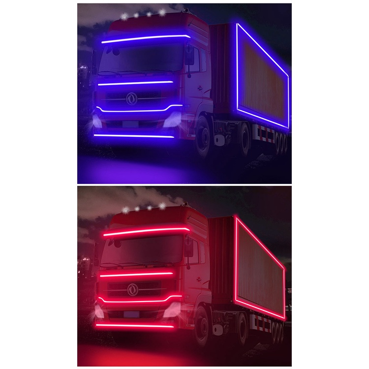 Dây Đèn LED RGB 24V Trang Trí Xe Tải/Xe Tải