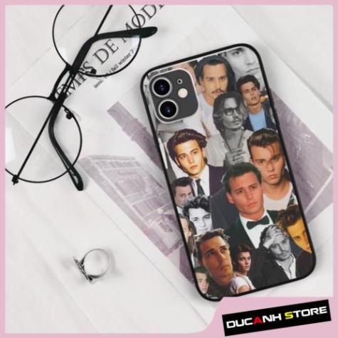 Ốp lưng iphone SAMSUNG hình johnny depp  collage art minimalism chống sốc cứng  cho các dòng iPhone PAP20211049