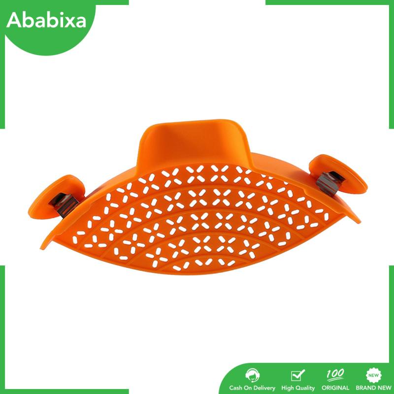 [Ababixa] Kẹp Rây Lọc Pasta Bằng Nhựa Có Kẹp Cống