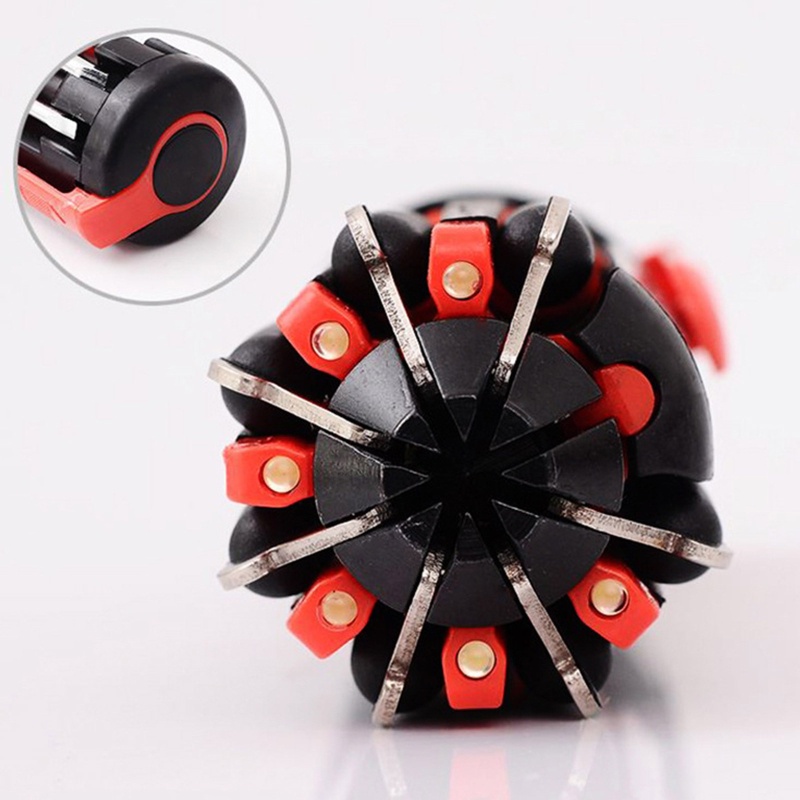 Tua Vít Phillips 8 Trong 1 Từ Tính Có Thể Gấp Gọn Bỏ Túi Tiện Dụng