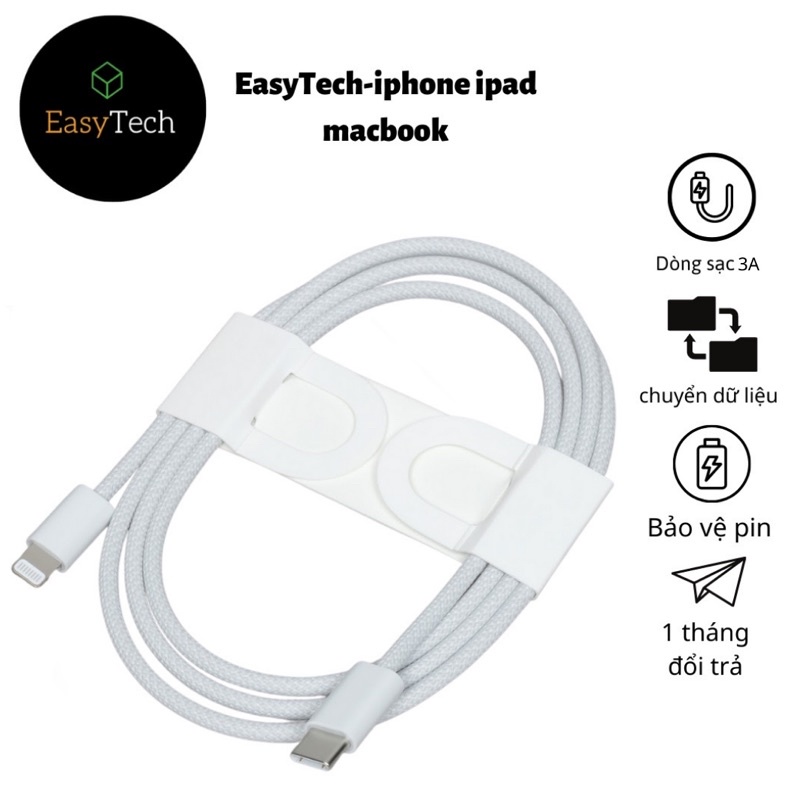 cáp dù imac, dây sạc nhanh 20w