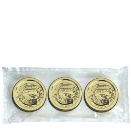 Combo nắp kim loại chai hũ thuỷ tinh Quattro Stagioni Bormioli Rocco đủ size