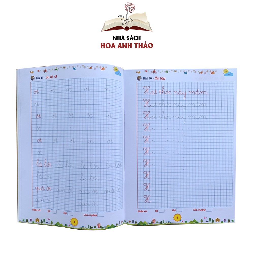 Sách - Vở luyện viết lớp 1 theo chương trình sách giáo khoa mới Kết nối tri thức (2 quyển)
