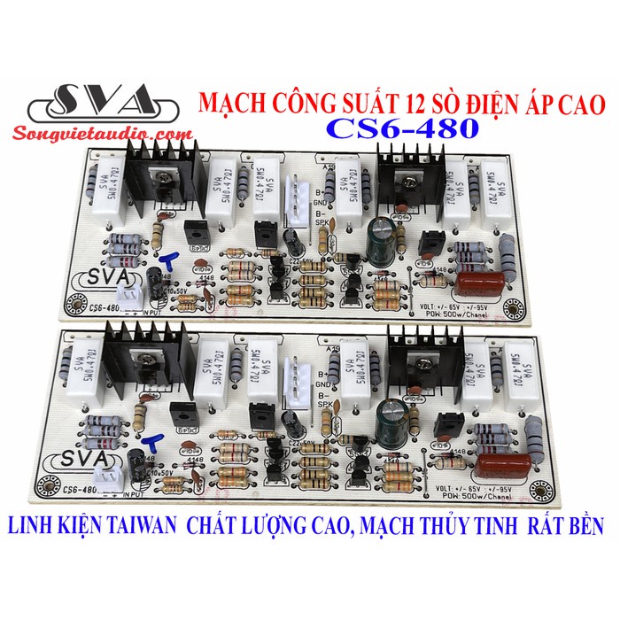 MẠCH CÔNG SUẤT 12 SÒ ĐIỆN ÁP CAO CS-480