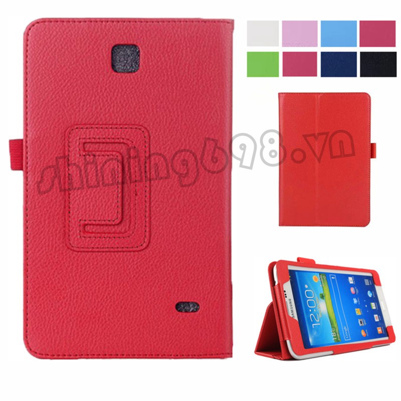 Bao da máy tính bảng dạng gập để bàn cho Samsung Galaxy Tab 4 7.0’’ SM-T230 T231 T235