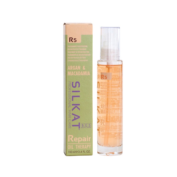 Tinh dầu nuôi dưỡng tóc hư tổn Bes Silkat Repair R5 50ml I 100ml