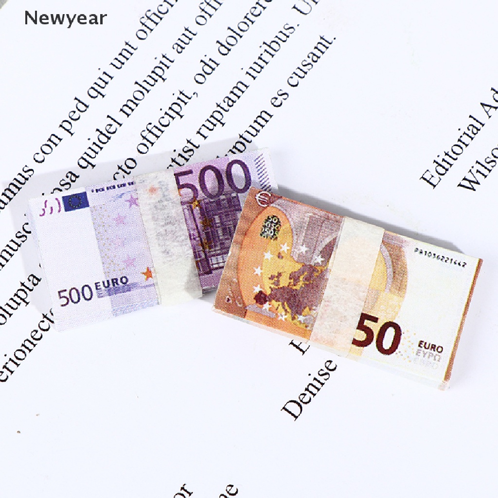 Set 20 Mô Hình Ngân Hàng Châu Âu Mini Đồ Chơi Cho Nhà Búp Bê