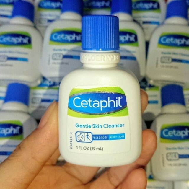 Sữa Rửa Mặt Dịu Nhẹ Cetaphil 29ml nhỏ gọn tiên dụng