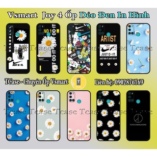 Ốp lưng Vsmart Live 4 / Star 4 / Joy 4 - TPU dẻo in hình Hoa cúc DG