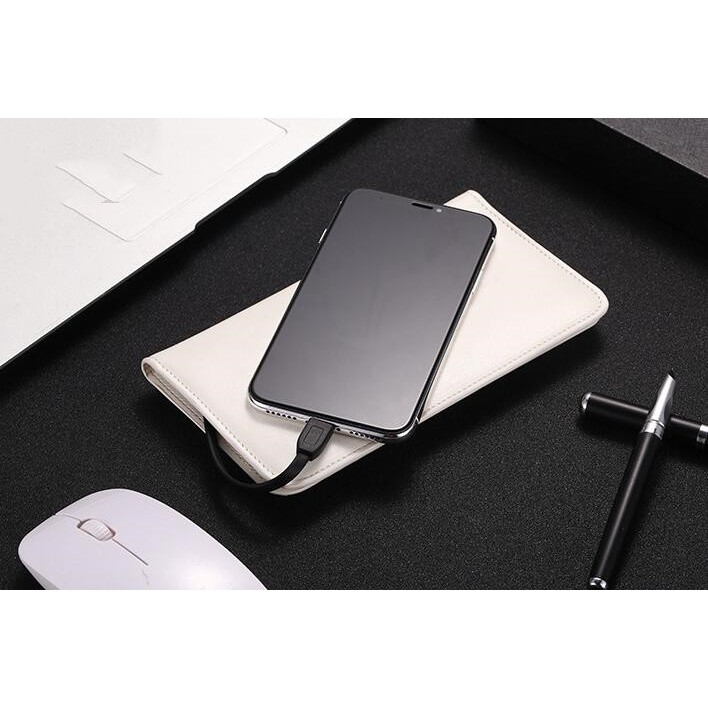 Bao Da Điện Thoại Pu Tích Hợp Ngăn Sạc Không Dây 2 Trong 1 Cho Ios / Android / Usb C (type-c)