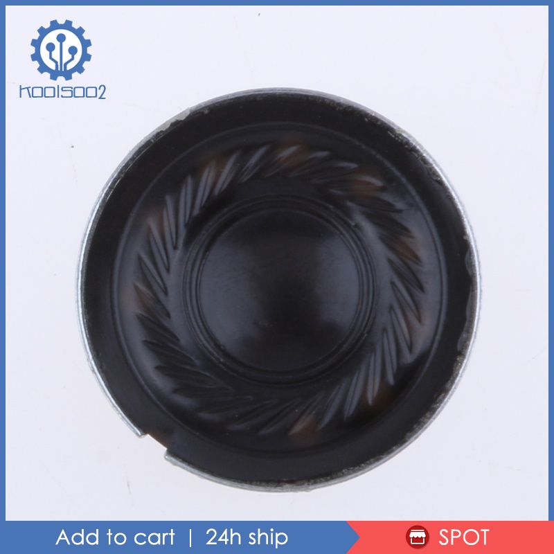 10x 20mm Round Inside Magnet Electronic Audio Speaker Trumpet 0.5W 8Ohm