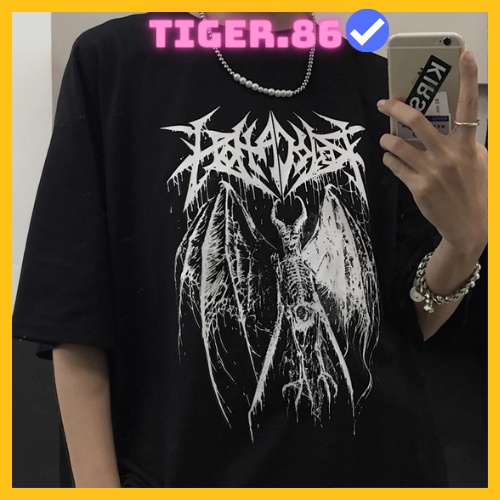 Áo thun tay lỡ form rộng unisex Tiger.86 AFR251