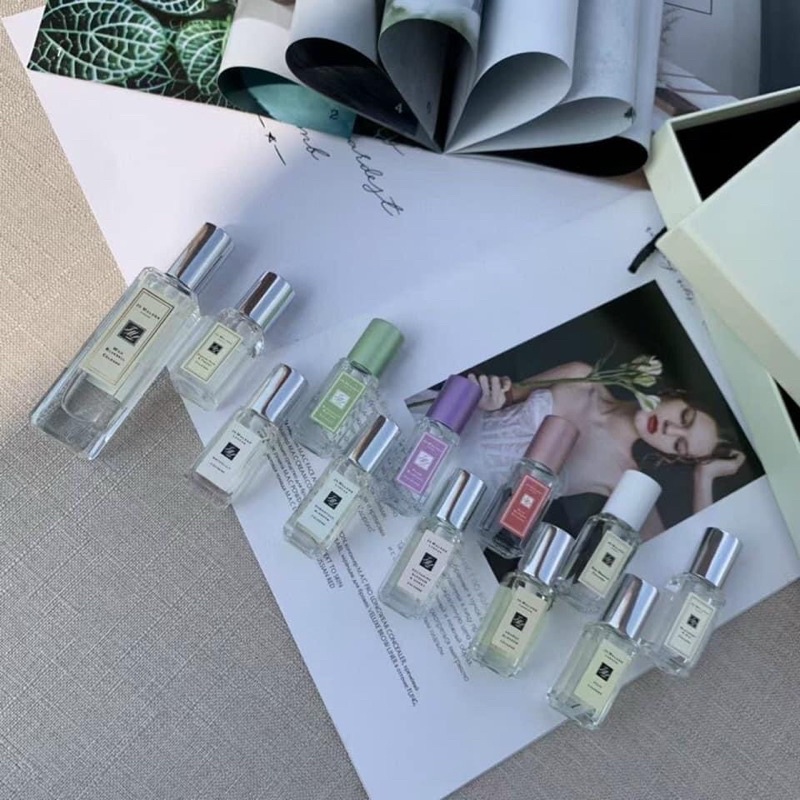 [HÀNG ĐỘC] set nước hoa jo malone 12 chai mini  mùi cực phẩm - hàng real