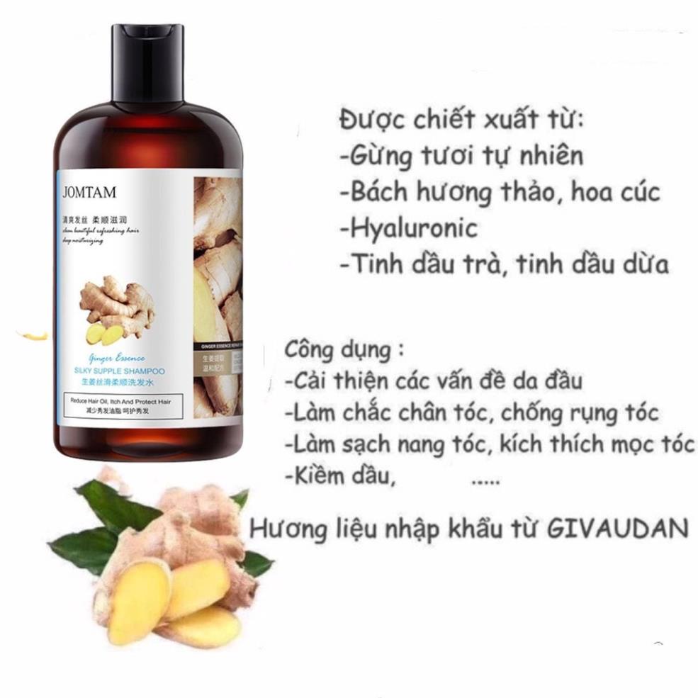 Dầu gôi đầu, dầu gội collagen mọc tóc cân bằng lượng dầu giúp tóc chắc khỏe mềm mềm mượt Zu Cosmetics