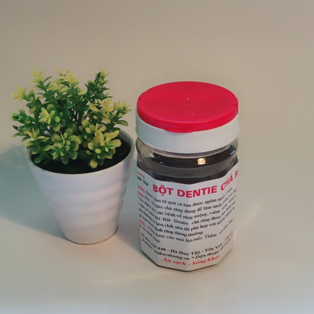 Bột denti chà răng