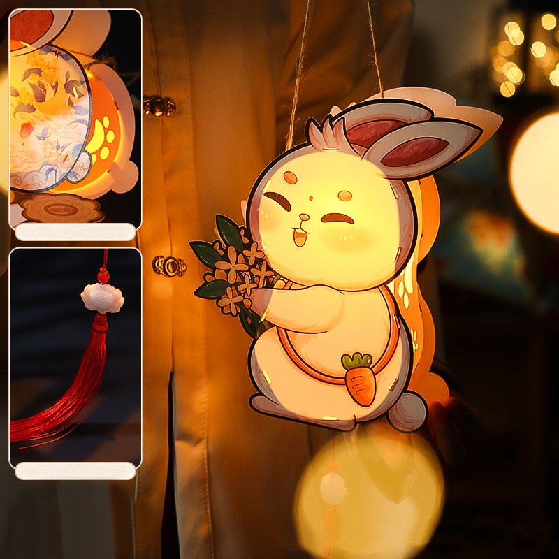 Đèn Lồng Trung Thu Hình Động Vật Đáng Yêu Phát Sáng Cho Bé II  HOMEDECOR