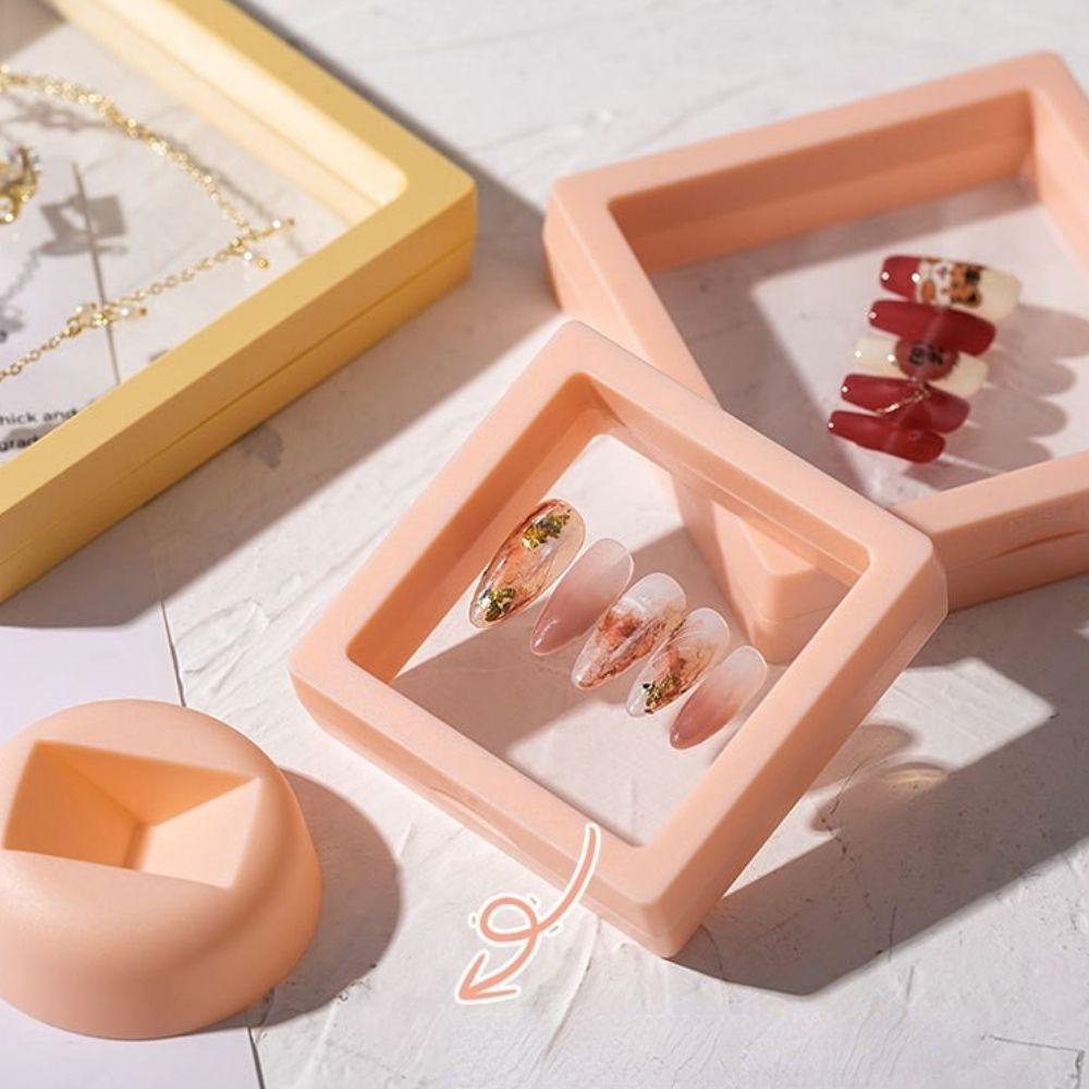 OCEANMAP Giá Đỡ Trưng Bày Nhẫn / Film Dán Móng Tay Nghệ Thuật Bằng PE Dùng Làm Đạo Cụ Chụp