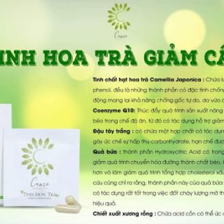 TINH HOA TRÀ GIẢM CÂN CAME [CHÍNH HÃNG 100%]