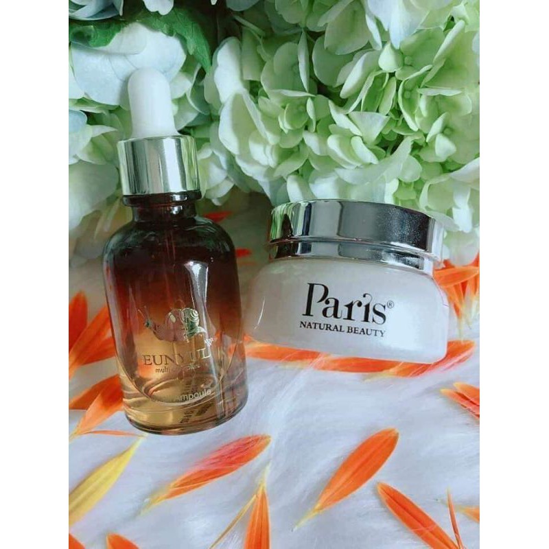 Combo Serum Ốc Sên Eunyul + Kem Dưỡng Paris