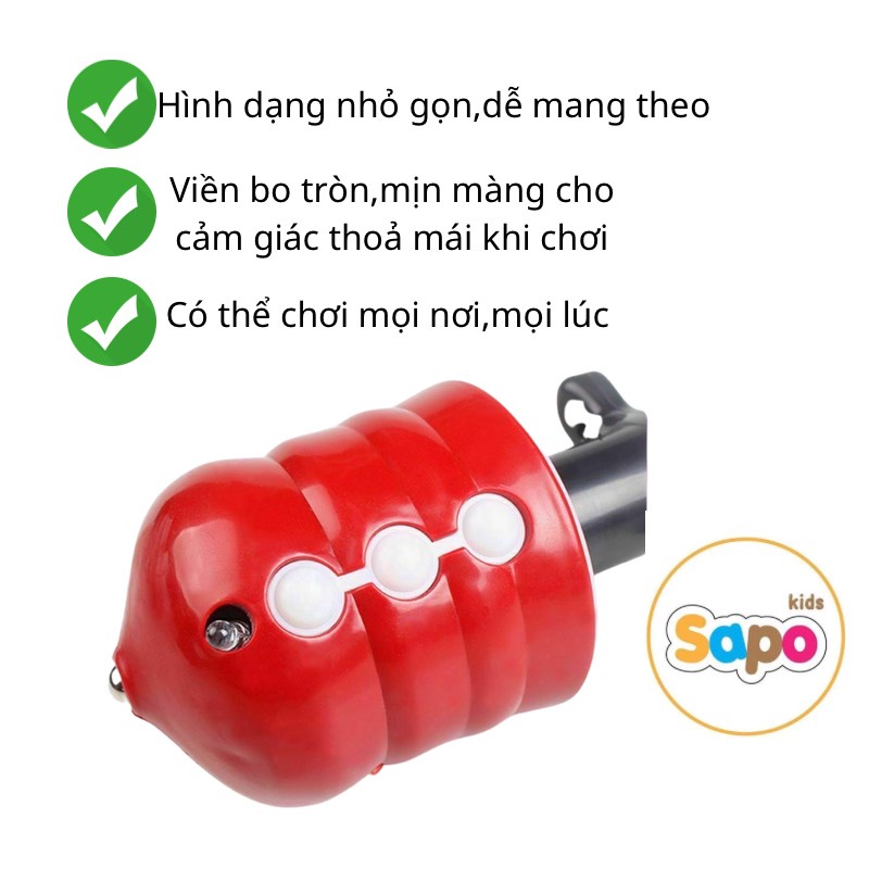 Đồ Chơi Con Quay Phát Nhạc Điện Tử,Cù Quay Hồi Chuyển Vô Cực,Đồ Chơi Vận Động Cho Bé Sapo Kids