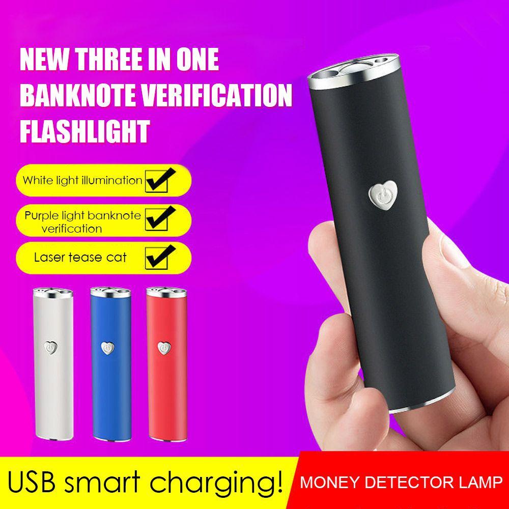 Đèn Pin Mini Ánh Sáng Tím Dùng Để Kiểm Tra Tiền