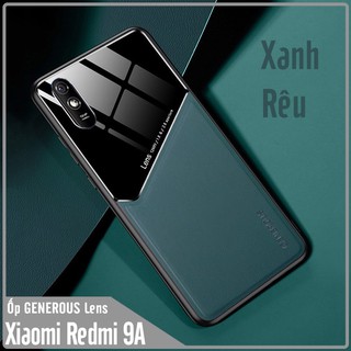 Ốp lưng cho Xiaomi Redmi 9A gương da GENEROUS