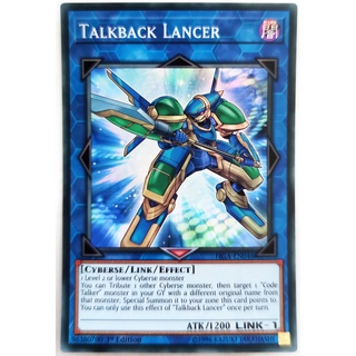 [Thẻ Yugioh] Talkback Lancer |EN| Super Rare