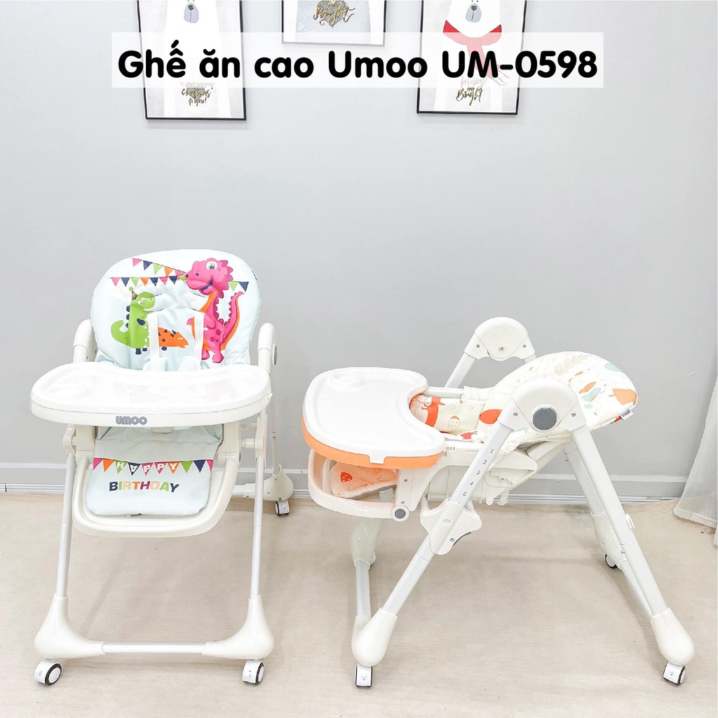 Chính hãng - Ghế Ăn Dặm Cao Cấp Umoo