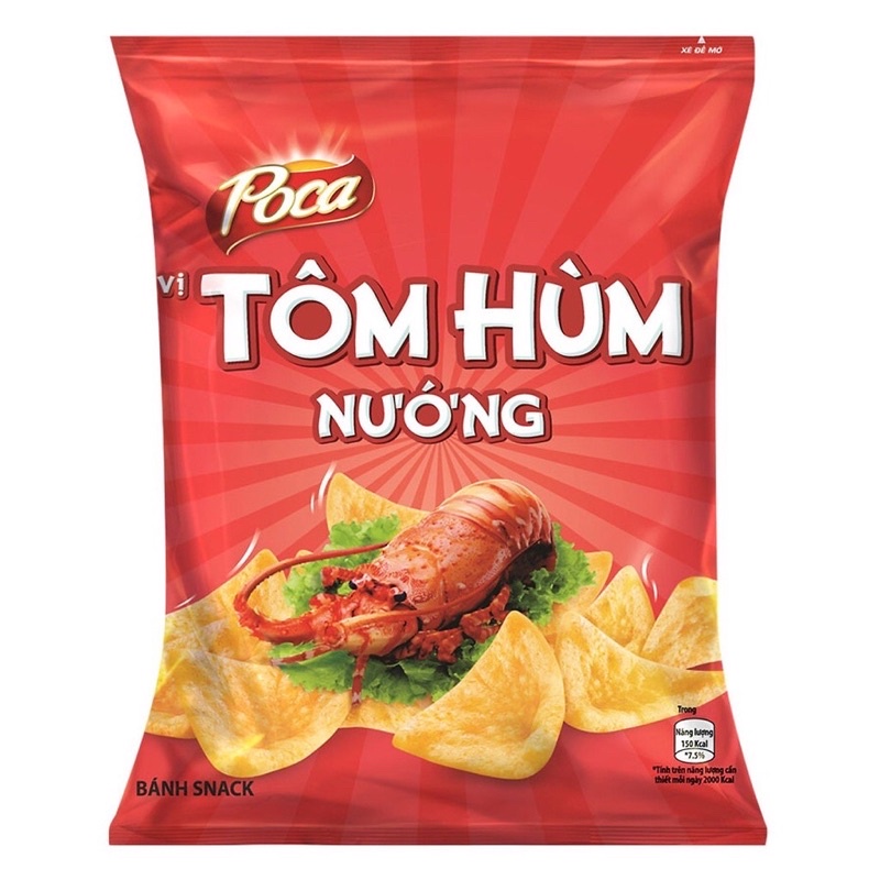 Bánh snack Poca đại gói 75g