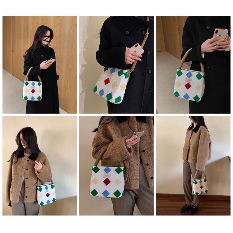 Túi 𝐂𝐡𝐢𝐨'𝟐𝐧𝐝 hoạt tiết nhiều màu