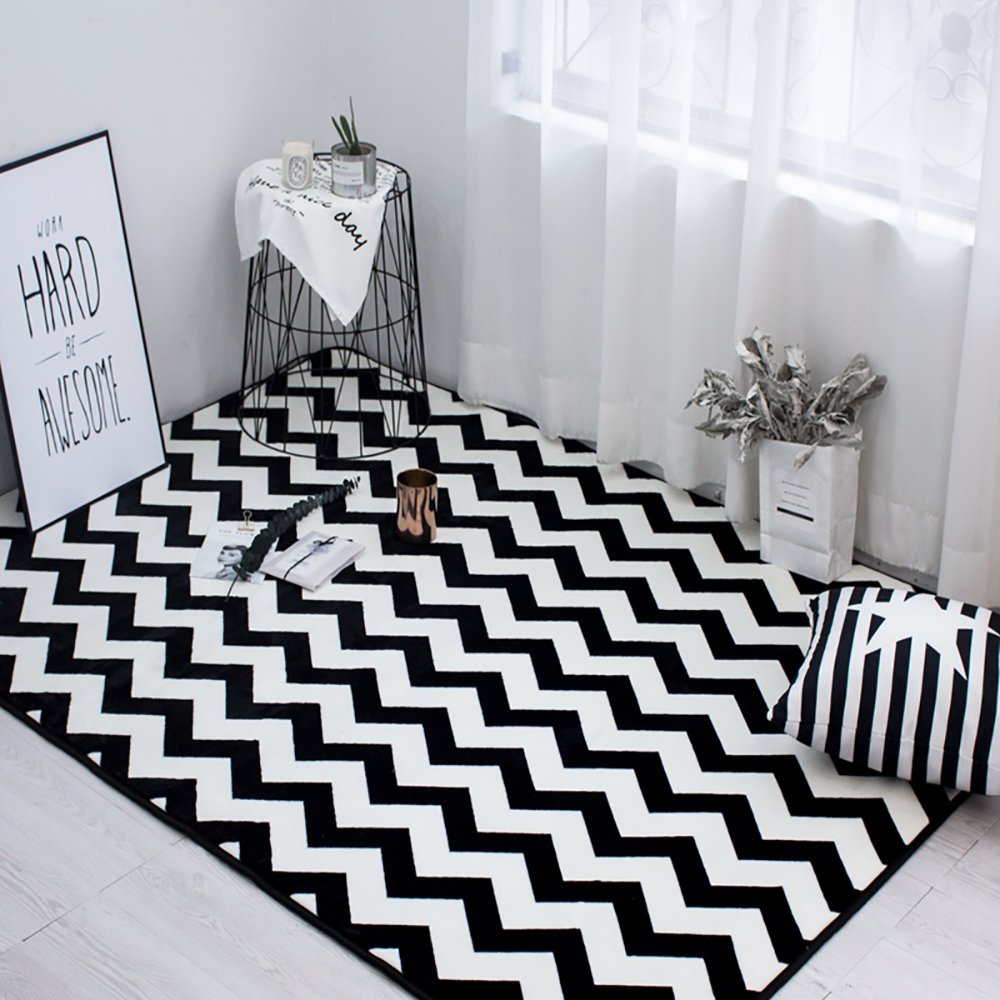 Thảm trải sàn nỉ nhung trang trí phòng khách phòng ngủ cỡ 1m5x1m95 êm mịn