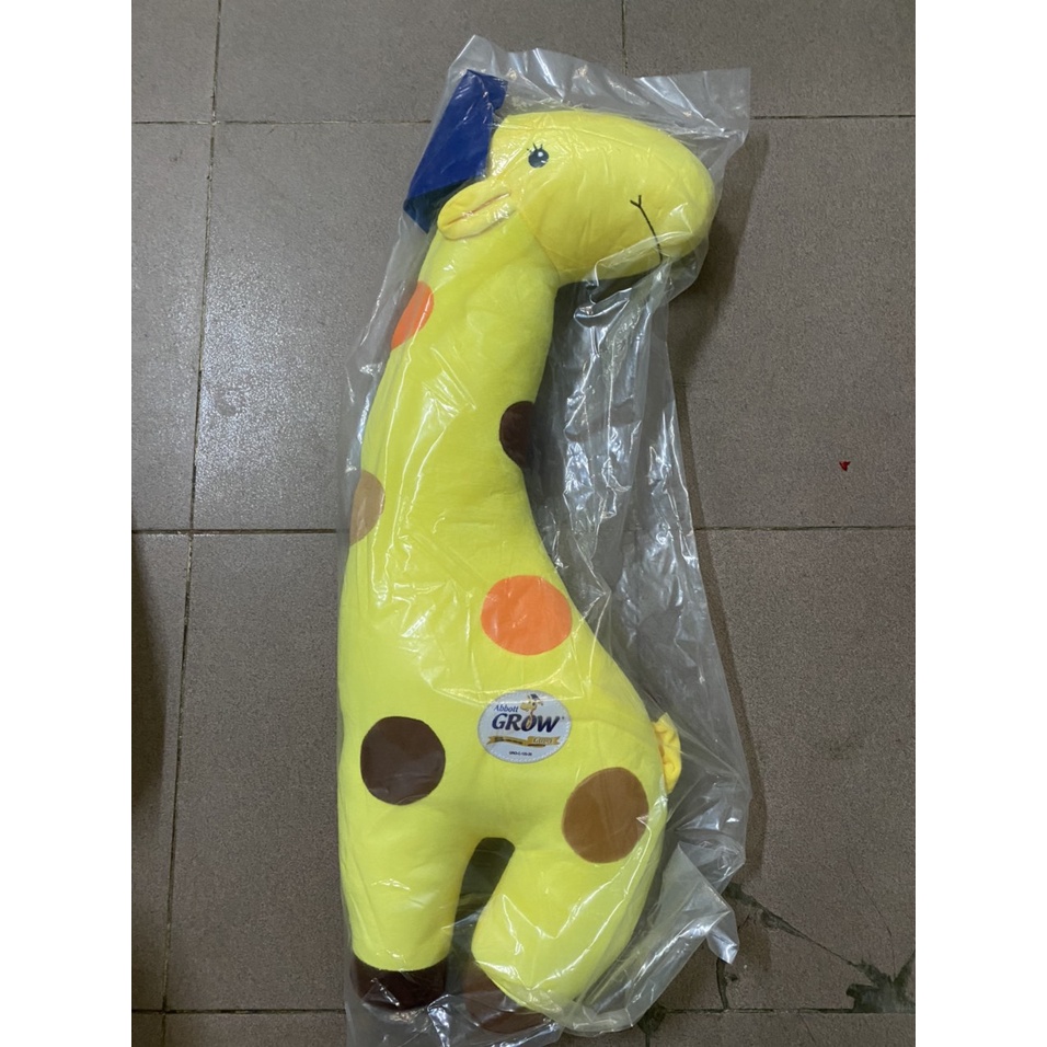 THÚ NHỒI BÔNG HƯƠU CAO CỔ QUÀ TẶNG SỮA GROW