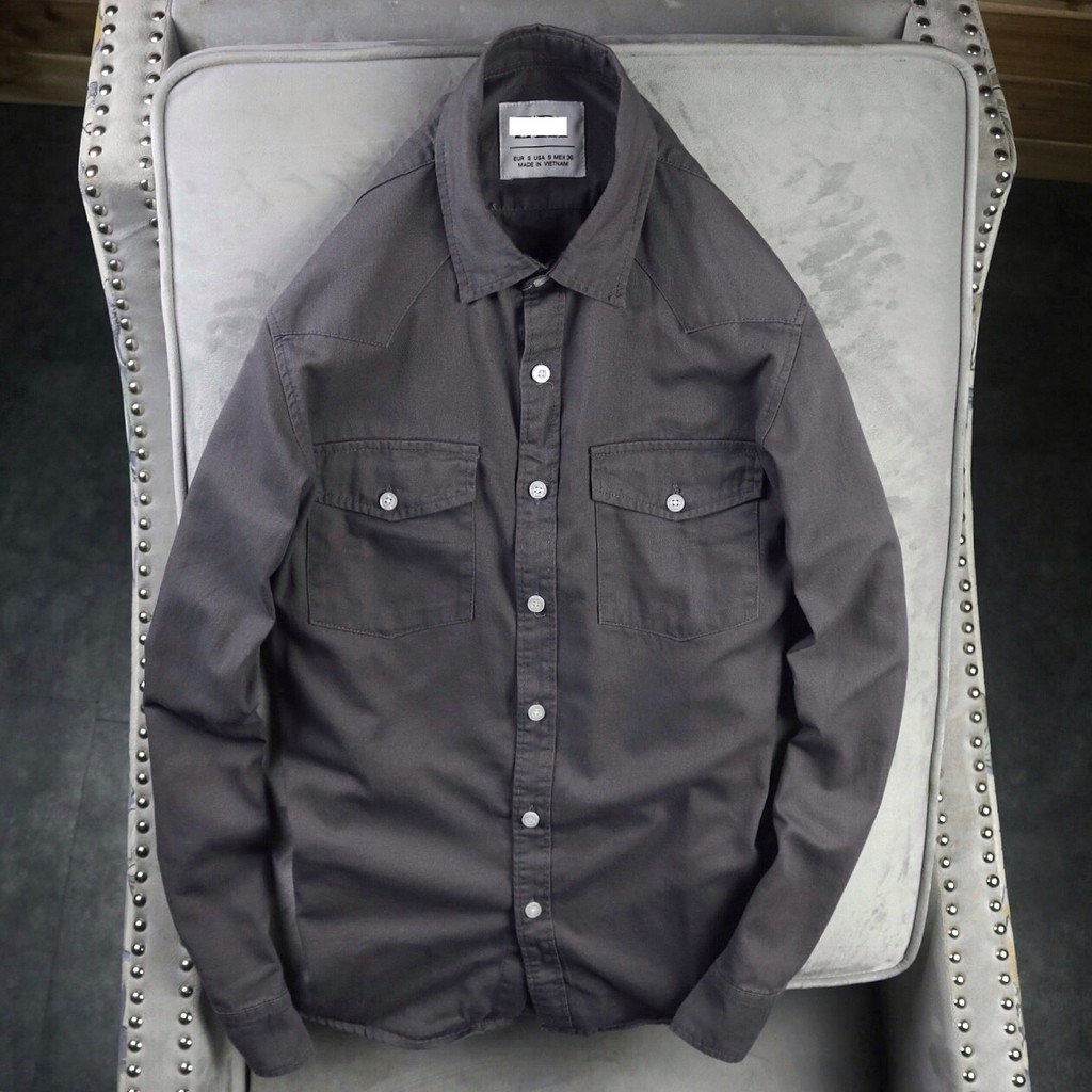 Sơmi Kaki Z.r SS20. Thiết Kế Hai Túi Ngực Khỏe Khoắn,Trẻ Trung!!!