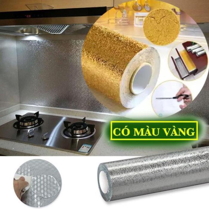 [FreeShip]Cuộn giấy bạc dán bếp giữ gìn sạch sẽ 60cm x 3m (Hàng chuẩn 3m) - Gia dụng Mai Chi