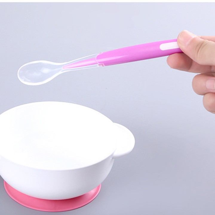 Thìa Ăn Dặm Silicon Cho Bé