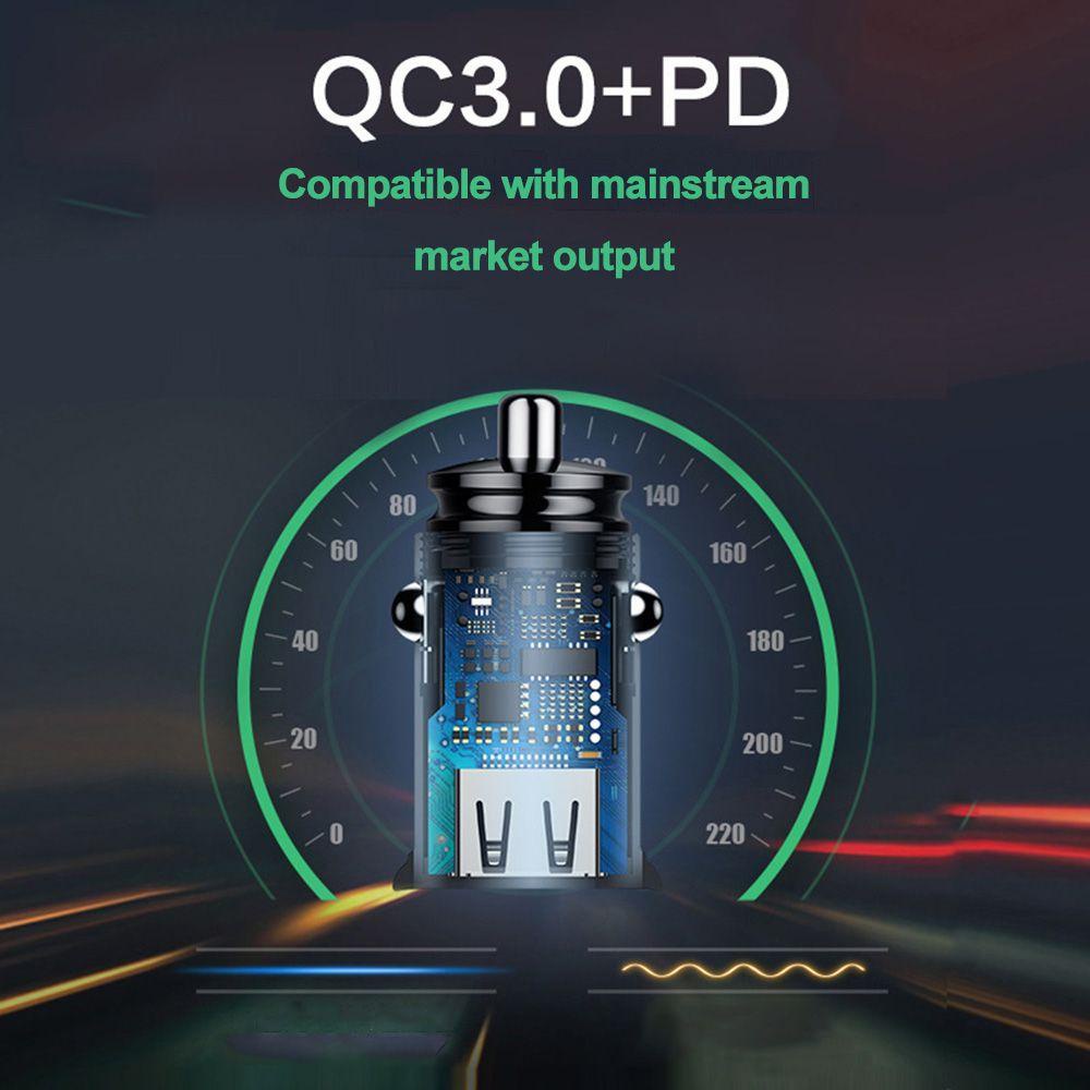 Ổ Cắm Sạc Nhanh PD Type C Chất Lượng Cao Cho Xe Hơi