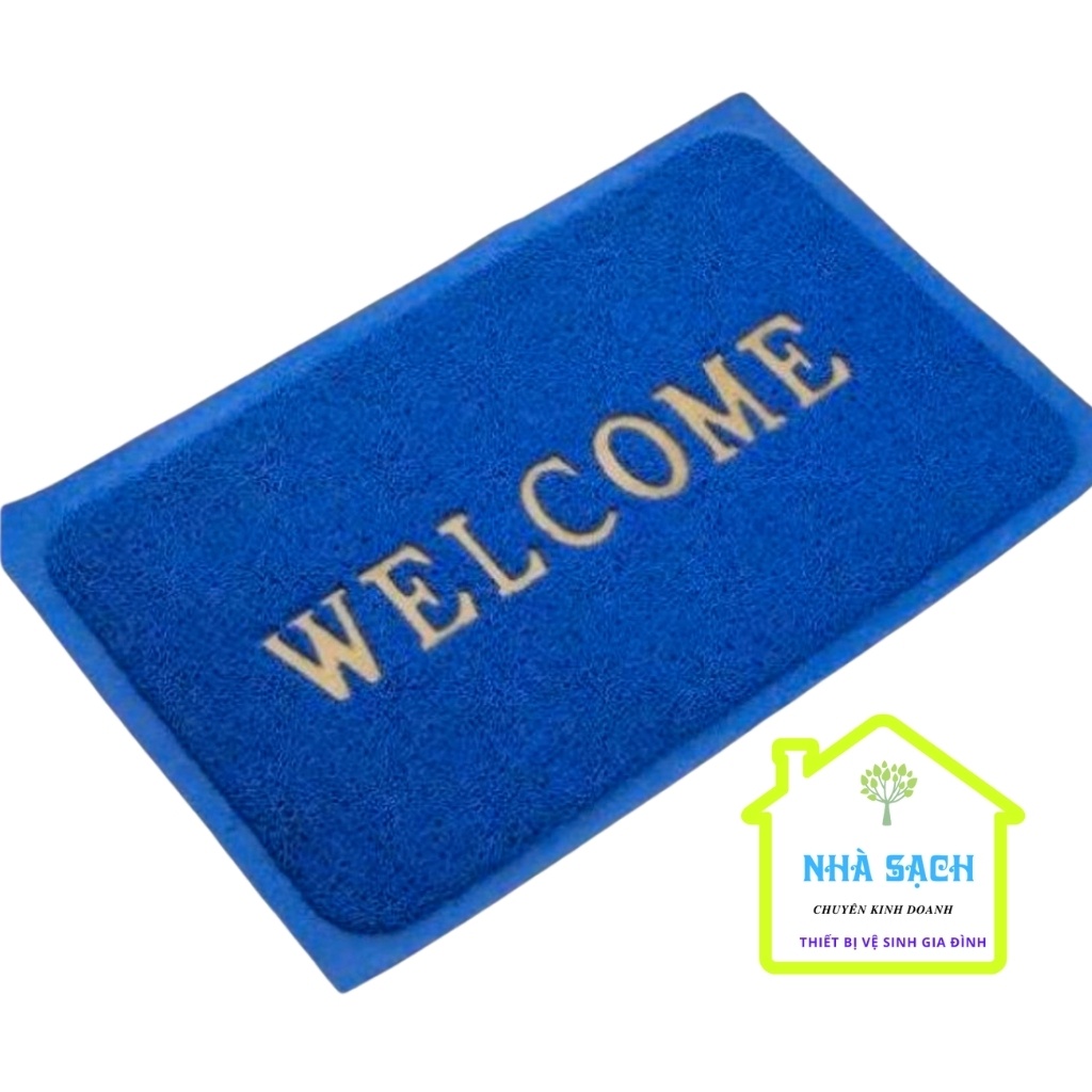 Thảm Nhựa Chống Trơn Trượt Cao Cấp Welcome 40x60cm