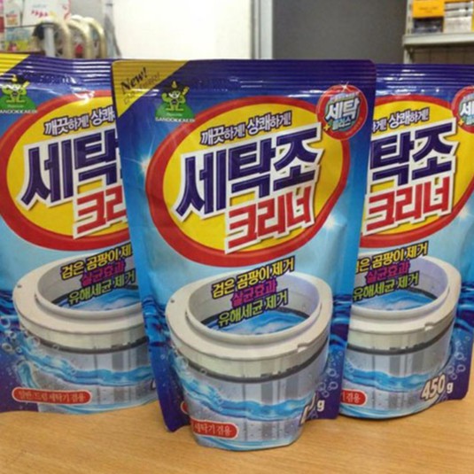 Bột Tẩy Lồng Máy Giặt Hàn Quốc Chính Hãng 450g