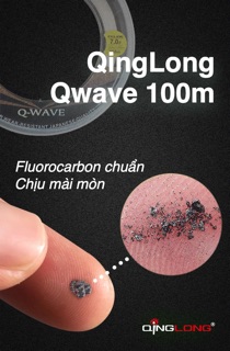 Dây Fluorocarbon Leader QingLong Q-Wave 100m