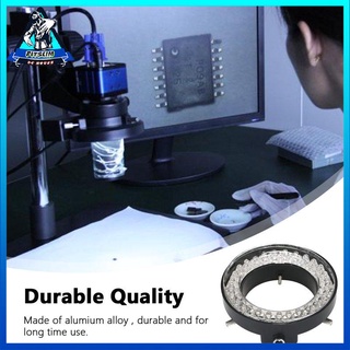 [Fitslim] Adjustable 56 LED Ring Light Illuminator Lamp for Industry Stereo Microscope