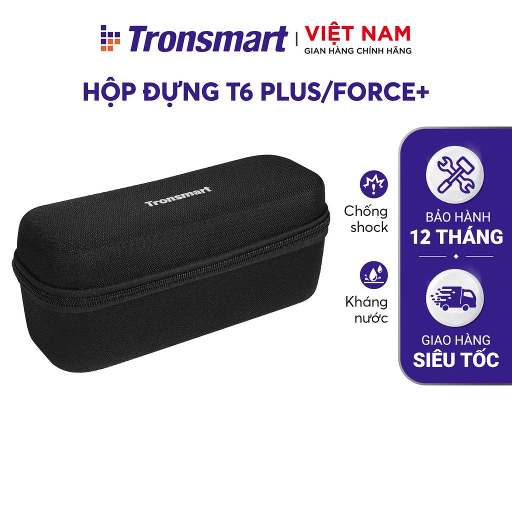 Túi đựng loa Tronsmart Element T6 Plus / Force+ TM-354609 Chống bụi kèm quai xách - Hàng chính hãng - Bảo hành 12 tháng