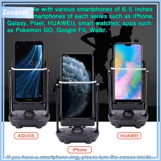 Zevaret Cáp Usb Lắc Điện Thoại Lắc Chuyển Động Lắc Chân Tự Động Lắc Cho Điện Thoại Thông Minh
