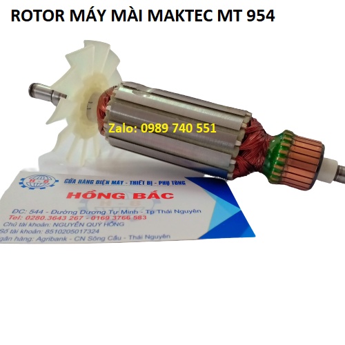 Rotor máy mài  MT 954 - dây đồng